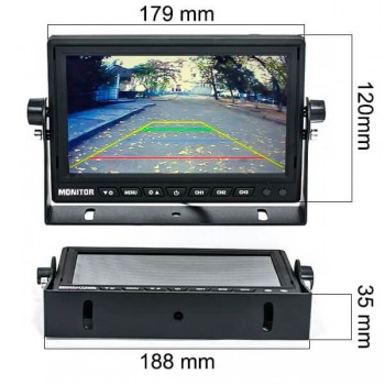 Парковочный монитор AVEL AVS4714BM