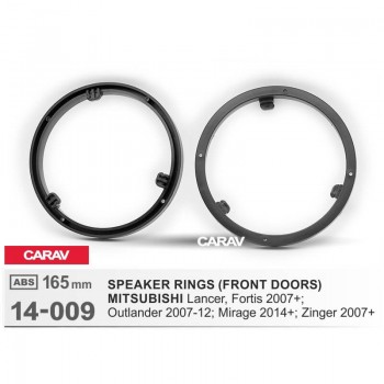 Кольца проставочные (Подиумы) CARAV 14-009 MITSUBISHI