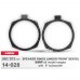 Кольца проставочные (Подиумы) CARAV 14-028 BMW