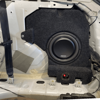 Короб для сабвуфера Драйв Lada Vesta SW VER.1