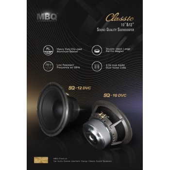 Головка сабвуфера MBQ SQ-10DVC