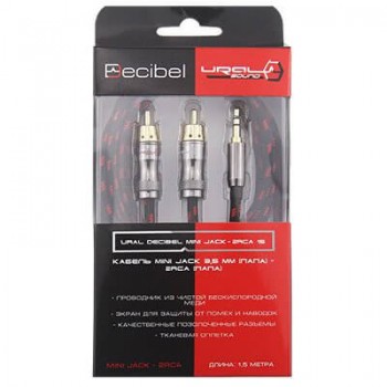 Ural Jack-2RCA 15 Y-коннектор